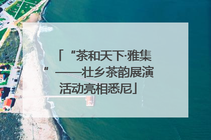 “茶和天下·雅集”——壮乡茶韵展演活动亮相悉尼