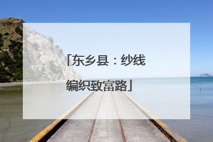 东乡县：纱线编织致富路