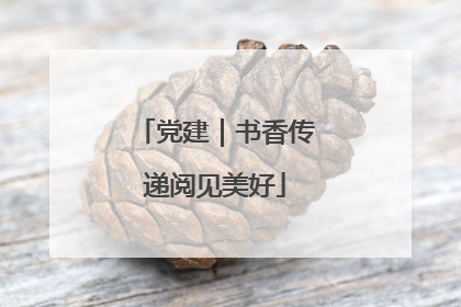 党建｜书香传递阅见美好