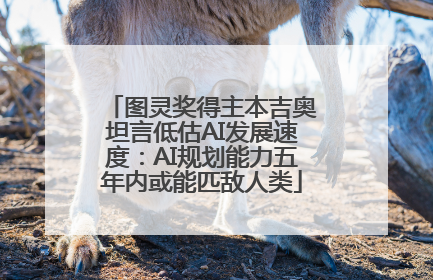 图灵奖得主本吉奥坦言低估AI发展速度：AI规划能力五年内或能匹敌人类