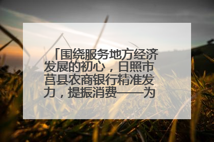 围绕服务地方经济发展的初心，日照市莒县农商银行精准发力，提振消费——为文旅注入金融动能