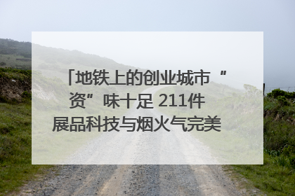 地铁上的创业城市“资”味十足 211件展品科技与烟火气完美融合｜西博视界