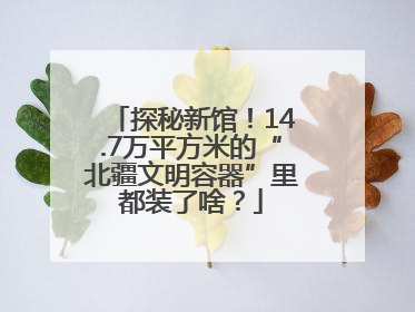 探秘新馆！14.7万平方米的“北疆文明容器”里都装了啥？