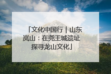 文化中国行｜山东岚山：在尧王城遗址探寻龙山文化