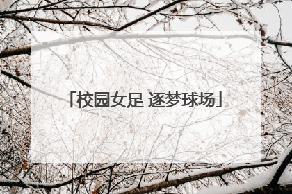 校园女足 逐梦球场