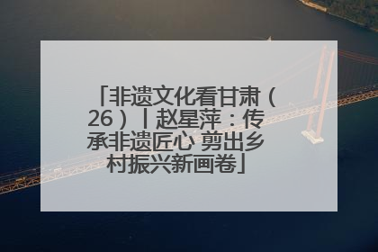 非遗文化看甘肃（26）丨赵星萍：传承非遗匠心 剪出乡村振兴新画卷