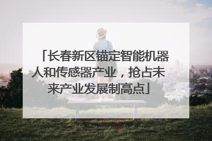 长春新区锚定智能机器人和传感器产业，抢占未来产业发展制高点