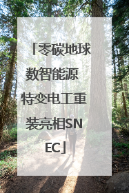 零碳地球数智能源 特变电工重装亮相SNEC