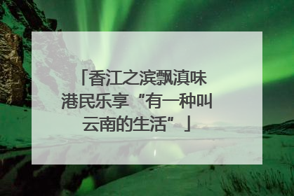 香江之滨飘滇味 港民乐享“有一种叫云南的生活”
