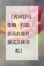 齐河县马集镇：打造多元共享开放式文化书院